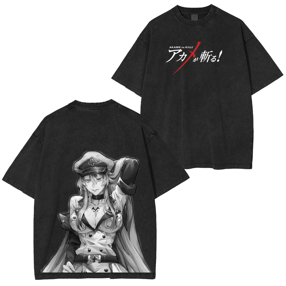 Akame ga Kill! Vintage Washed T-shirt/Crewneck/Hoodie