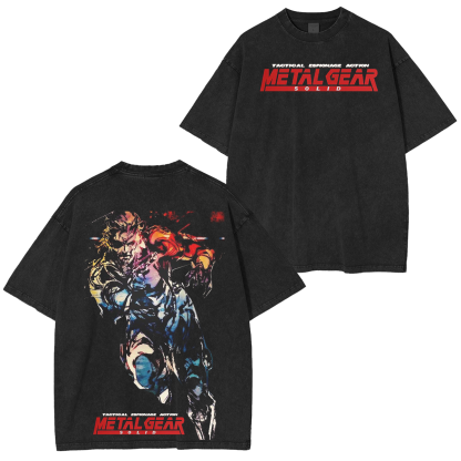 Metal Gear Vintage Washed T-shirt/Crewneck/Hoodie