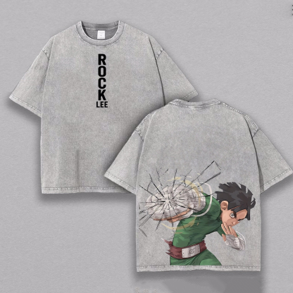 Rock Lee Naruto Vintage Washed T-shirt/Crewneck/Hoodie