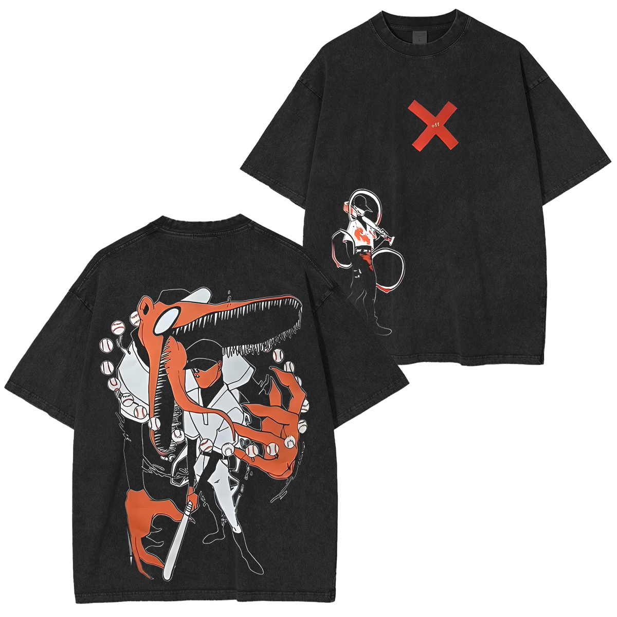 [Copy]Fear & Hunger Vintage Washed T-shirt/Crewneck/Hoodie