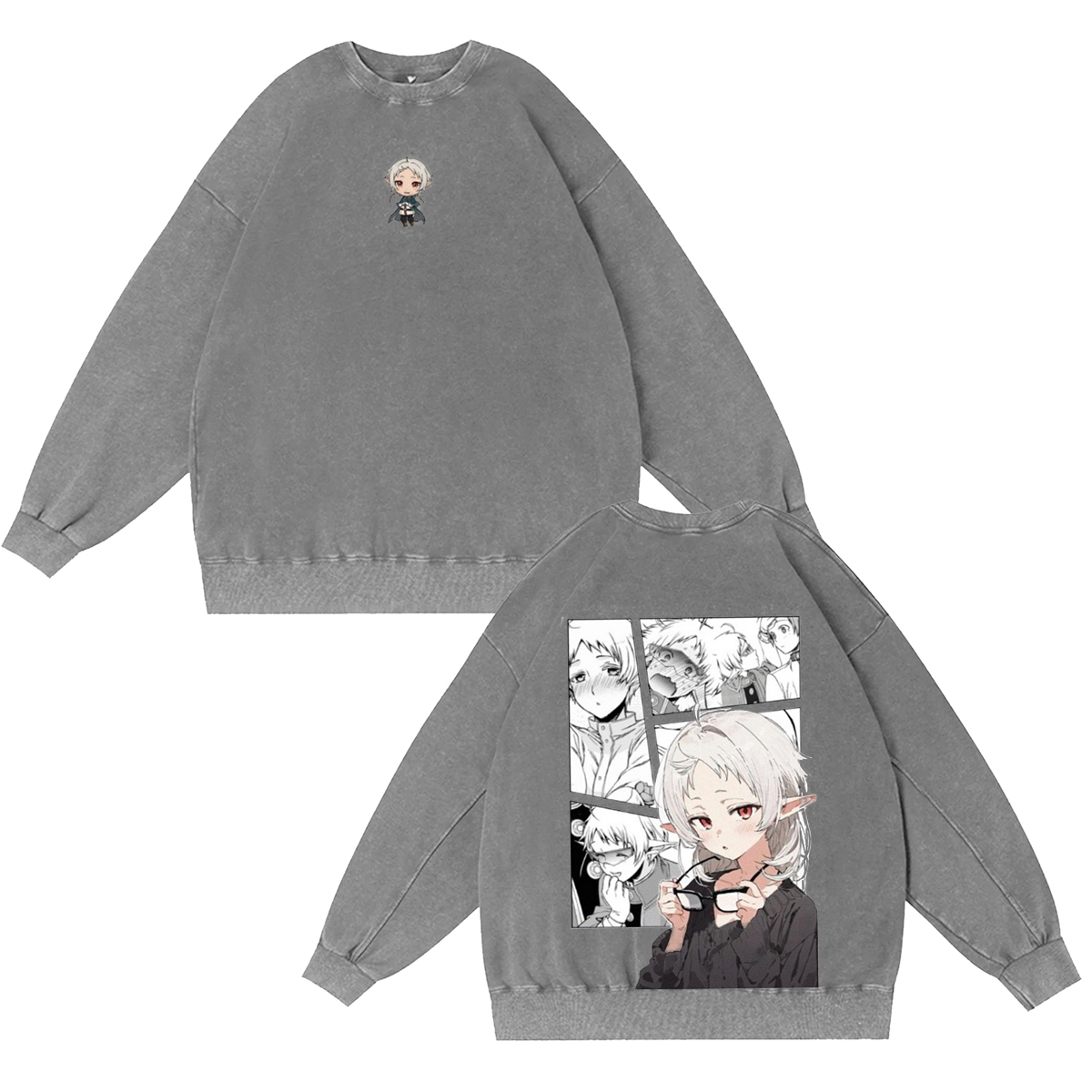 Sylphy-Jobless Reincarnation: Do Your Best in Another World Vintage Makima T-shirt/Crewneck/Hoodie
