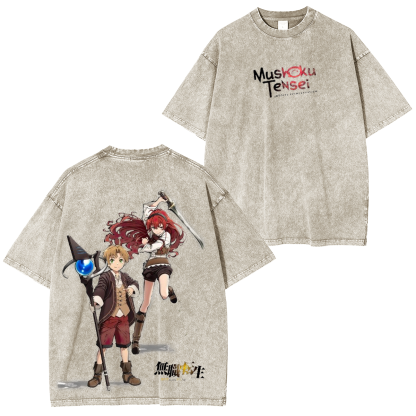 Jobless Reincarnation Vintage Makima T-shirt/Crewneck/Hoodie