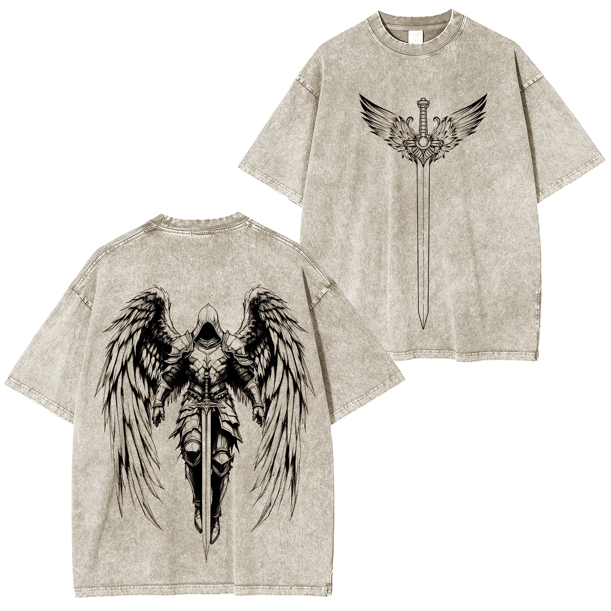 Arcangel Saint Michael Vintage Washed T-shirt/Crewneck/Hoodie
