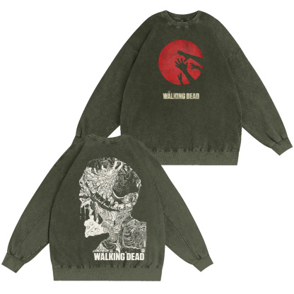 The Walking Dead Vintage Washed T-shirt/Crewneck/Hoodie