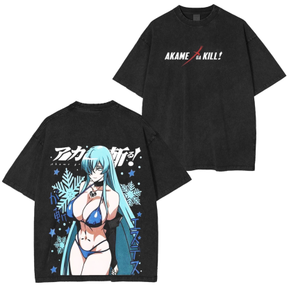 AKAME GA KILL Esdeath Oversized Unisex T-shirt/Crewneck/Hoodie