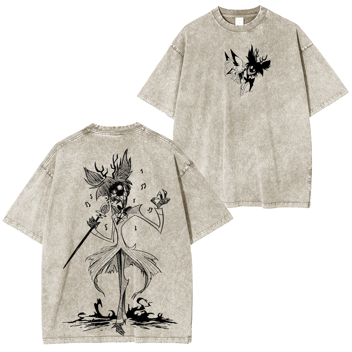 Hazbin Hotel Alastor Oversized T-shirt/Crewneck/Hoodie