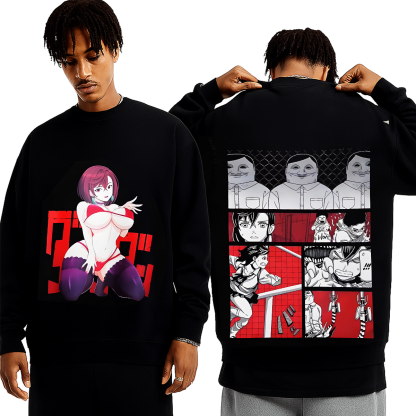 Dandadan Momo Super Naturals Vintage Oversized T-shirt/Crewneck/Hoodie
