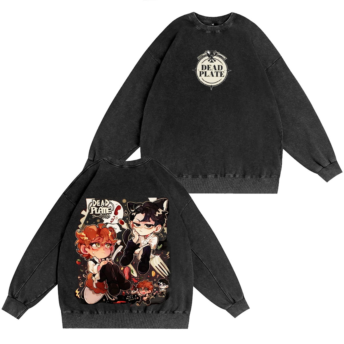Dead Plate Vintage Oversized T-shirt/Crewneck/Hoodie