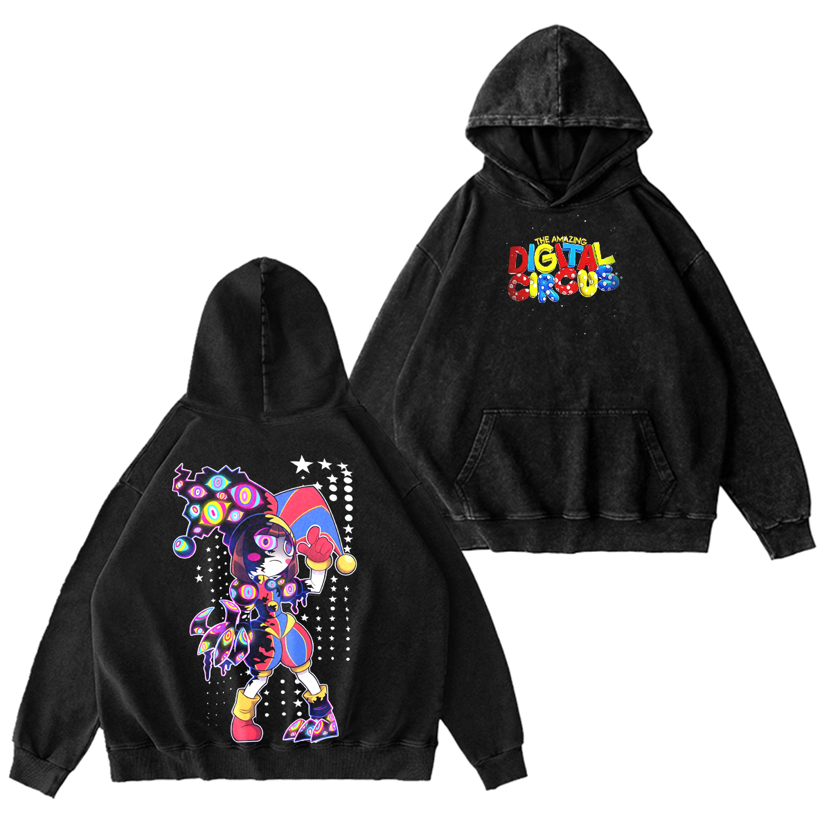 The Amazing Digital Circus Vintage Oversized T-shirt/Crewneck/Hoodie