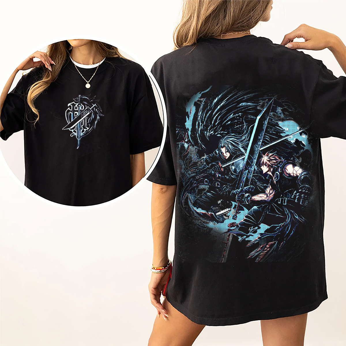 Final Fantasy VII Vintage Oversized T-shirt/Crewneck/Hoodie
