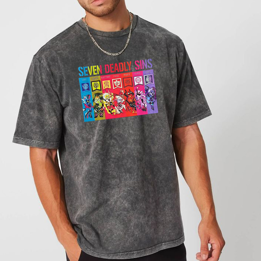 Seven Deadly Sins Vintage Oversized T-shirt/Crewneck/Hoodie