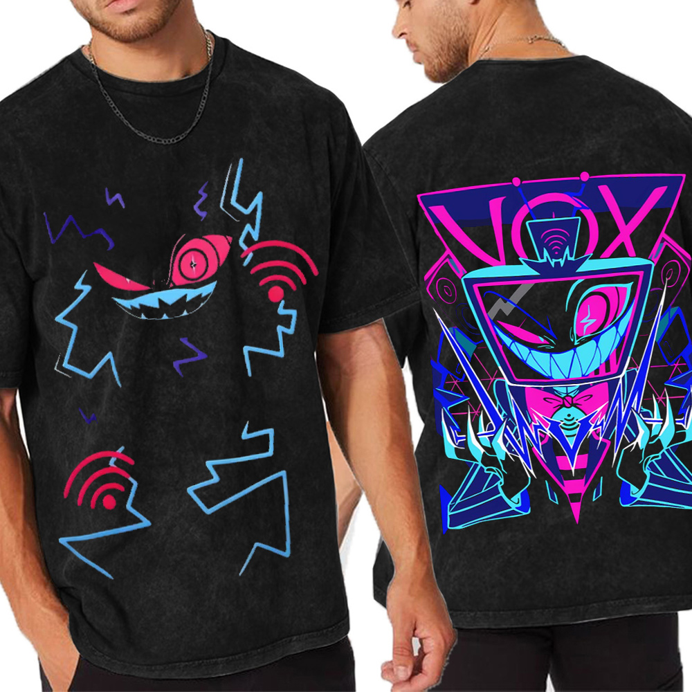 Vox Hazbin Hotel Vintage Oversized T-shirt/Crewneck/Hoodie
