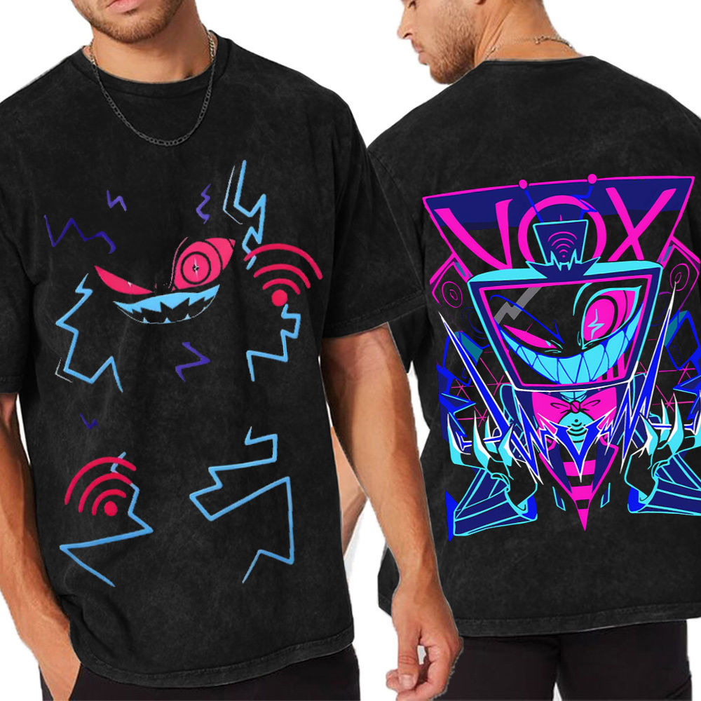 Vox Hazbin Hotel Vintage Oversized T-shirt/Crewneck/Hoodie