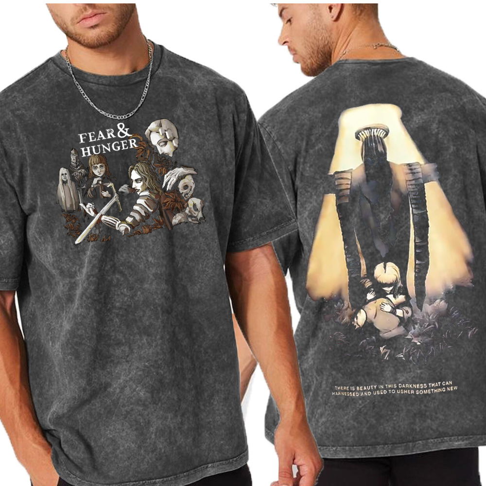 Fear Hunger Vintage Oversized T-shirt/Crewneck/Hoodie