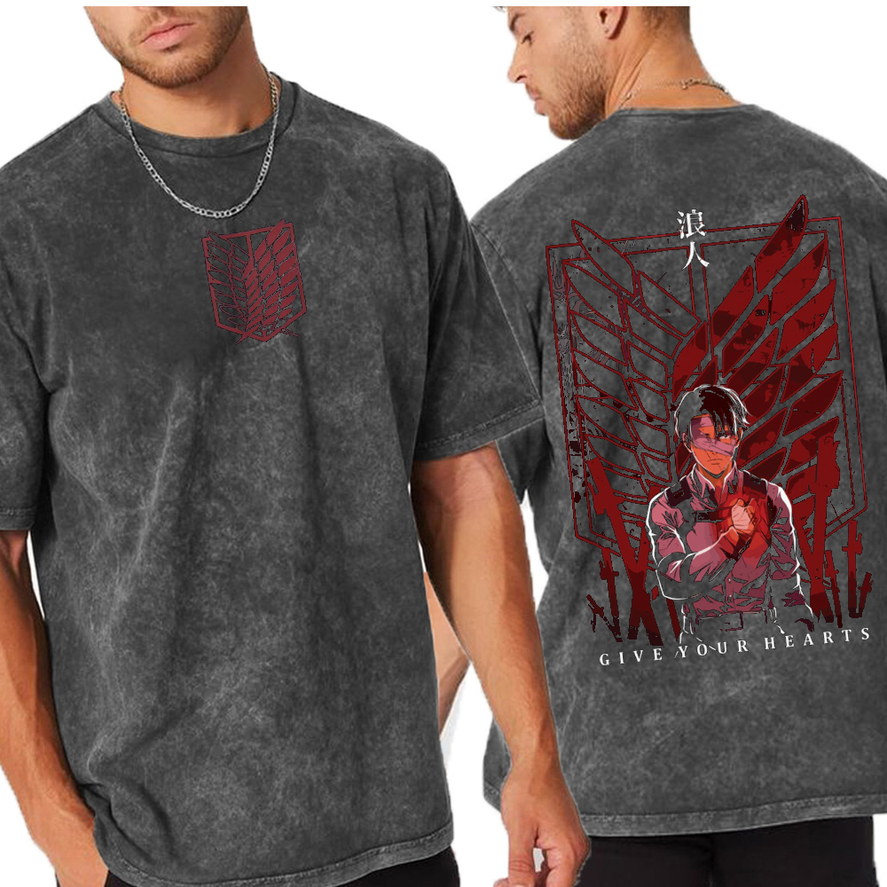 Attack on Titan Vintage Oversized T-shirt/Crewneck/Hoodie