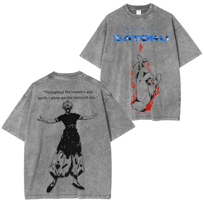 Satoru Gojo Jujutsu Kaisen Oversized T-shirt/Crewneck/Hoodie