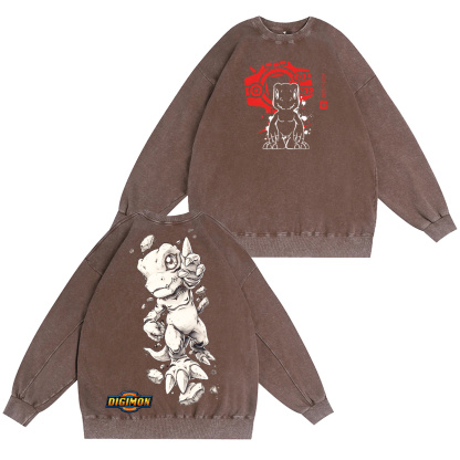 Agumon Digimon Oversized T-shirt/Crewneck/Hoodie