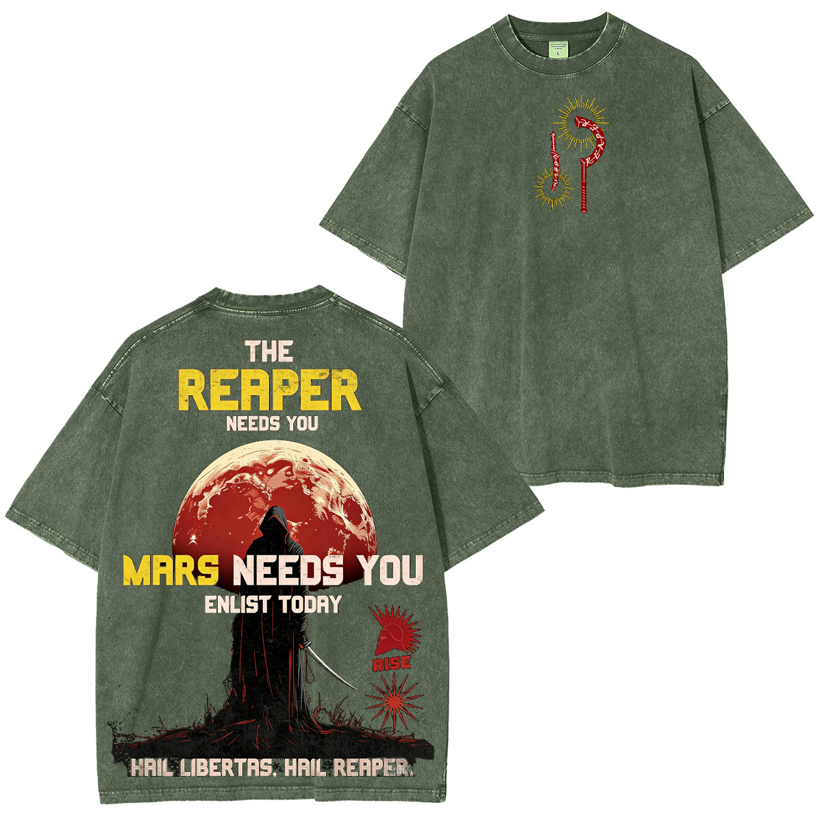 Red Rising Oversized T-shirt/Crewneck/Hoodie