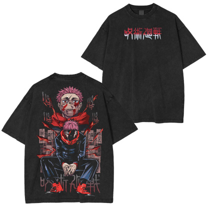 Yuuji Itadori Jujutsu Kaisen Oversized T-shirt/Crewneck/Hoodie