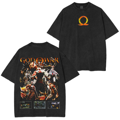 Kratos God of War Oversized T-shirt/Crewneck/Hoodie