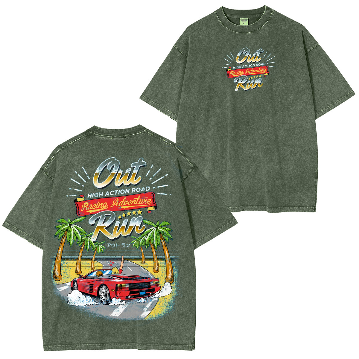 Out Run Oversized T-shirt/Crewneck/Hoodie