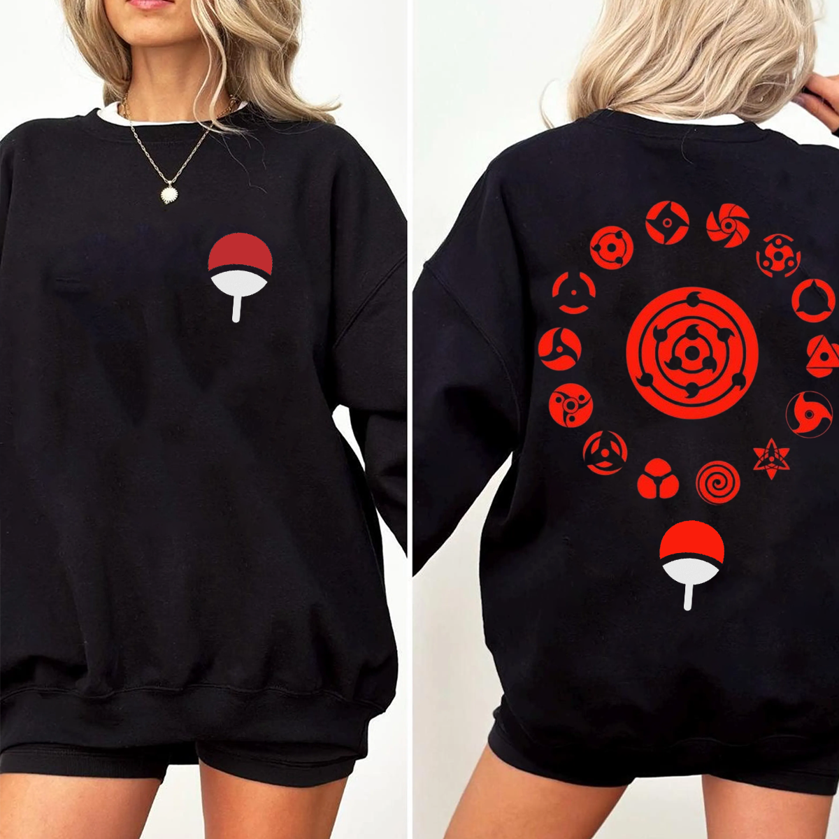 Uchiha eyes Oversized T-shirt/Crewneck/Hoodie