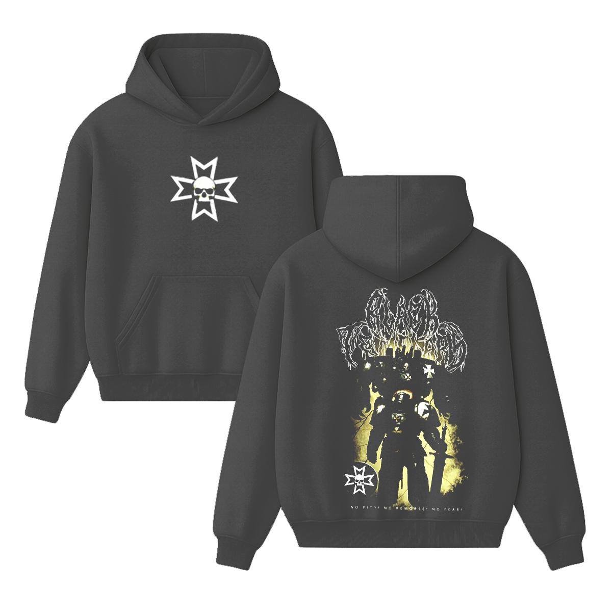 Space Marine Black Templar Metal T-Shirt/Crewneck/Hoodie