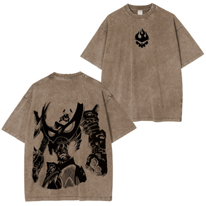Gurren Lagann "Spiral Apex Protocol" Retro Washed T-Shirt