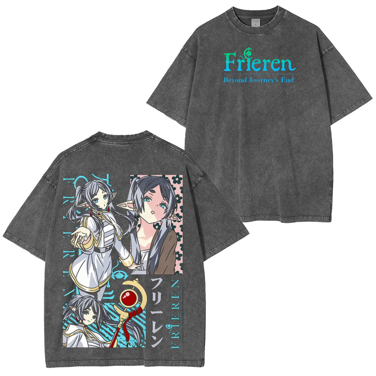 Frieren Vintage Washed T-shirt/Crewneck/Hoodie