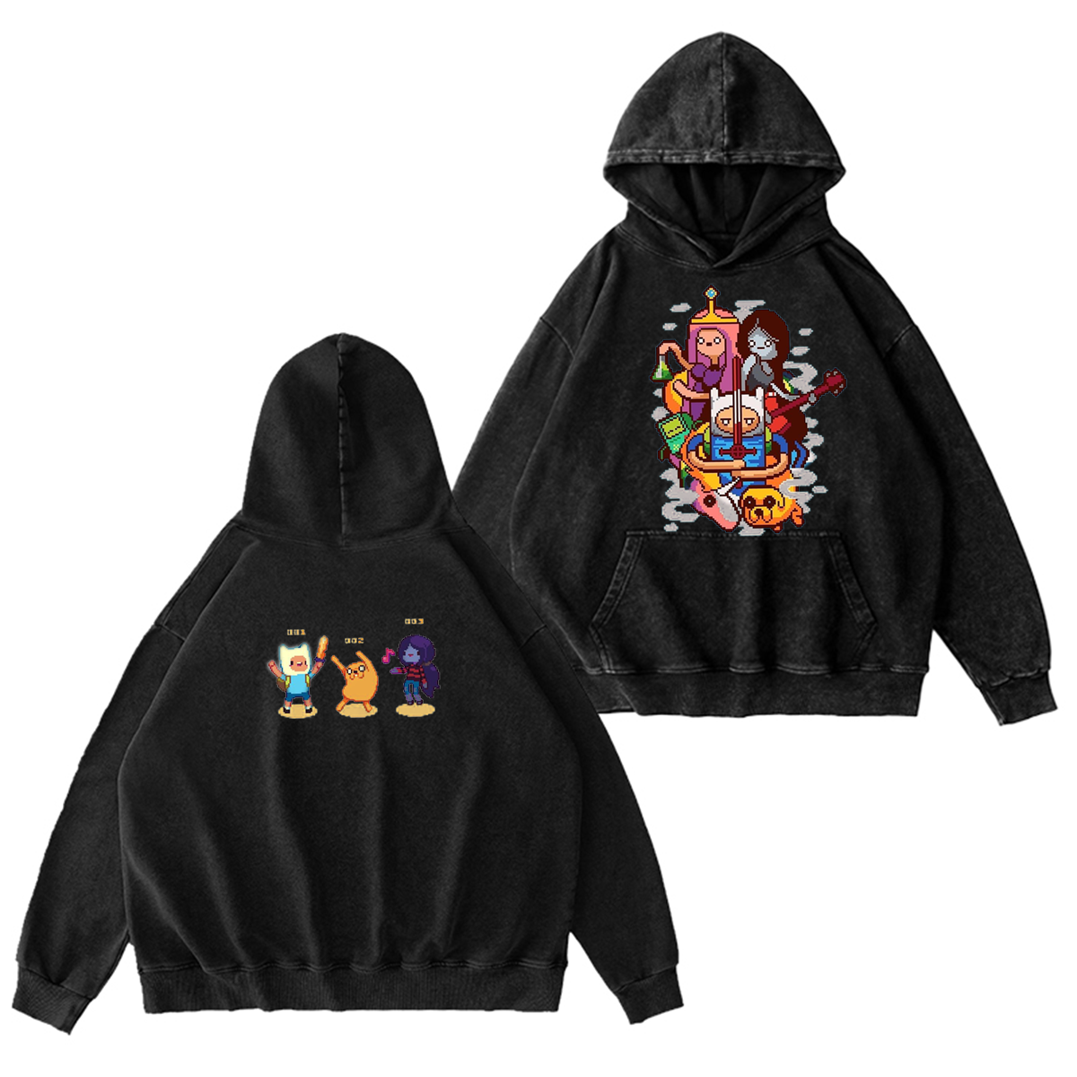 Adventure Time Vintage Washed T-shirt/Crewneck/Hoodie