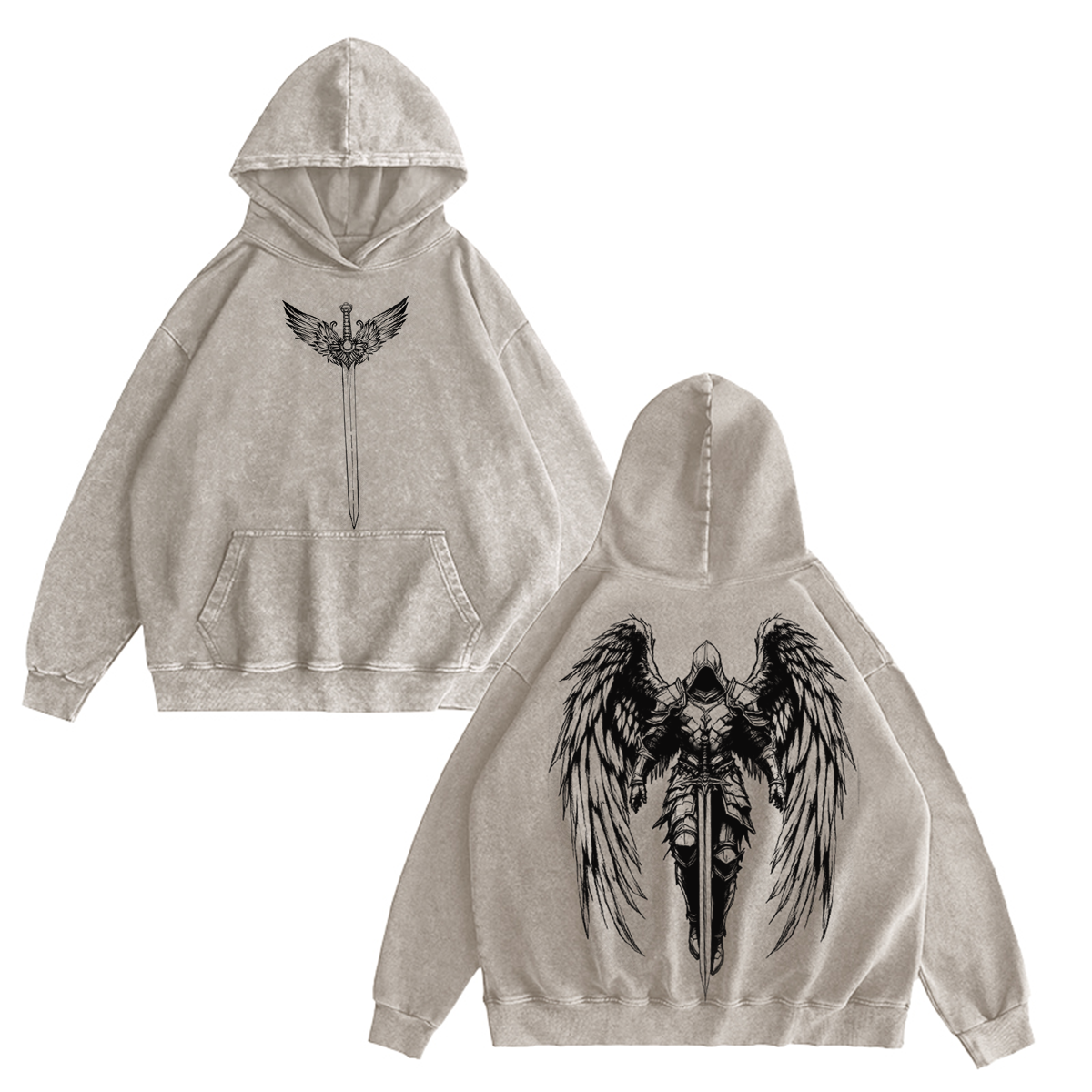 Arcangel Saint Michael Vintage Washed T-shirt/Crewneck/Hoodie