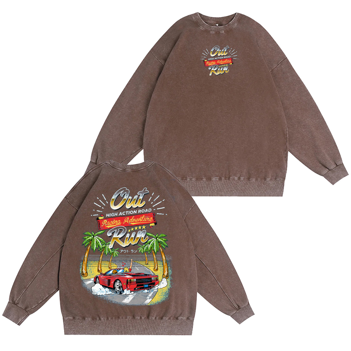 Out Run Oversized T-shirt/Crewneck/Hoodie