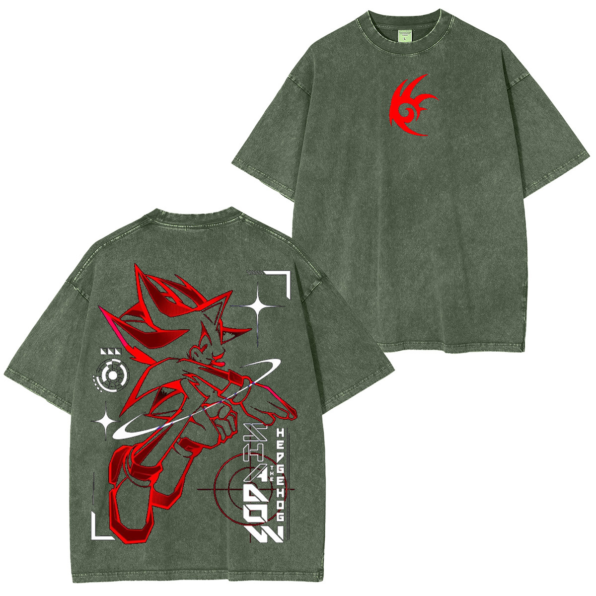 Shadow the Hedgehog Sonic the Hedgehog Oversized T-shirt/Crewneck/Hoodie