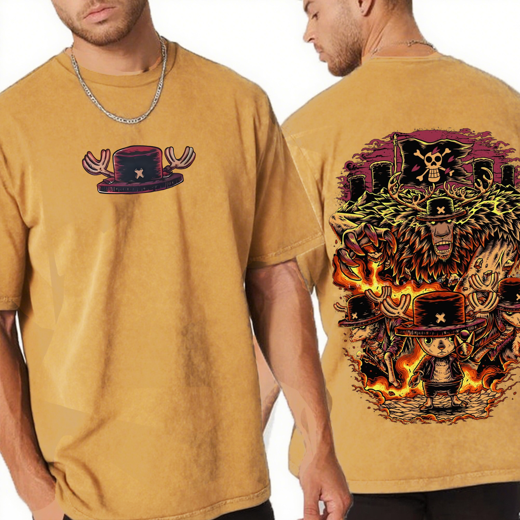 One Piece Chopper Anime Vintage T-Shirt