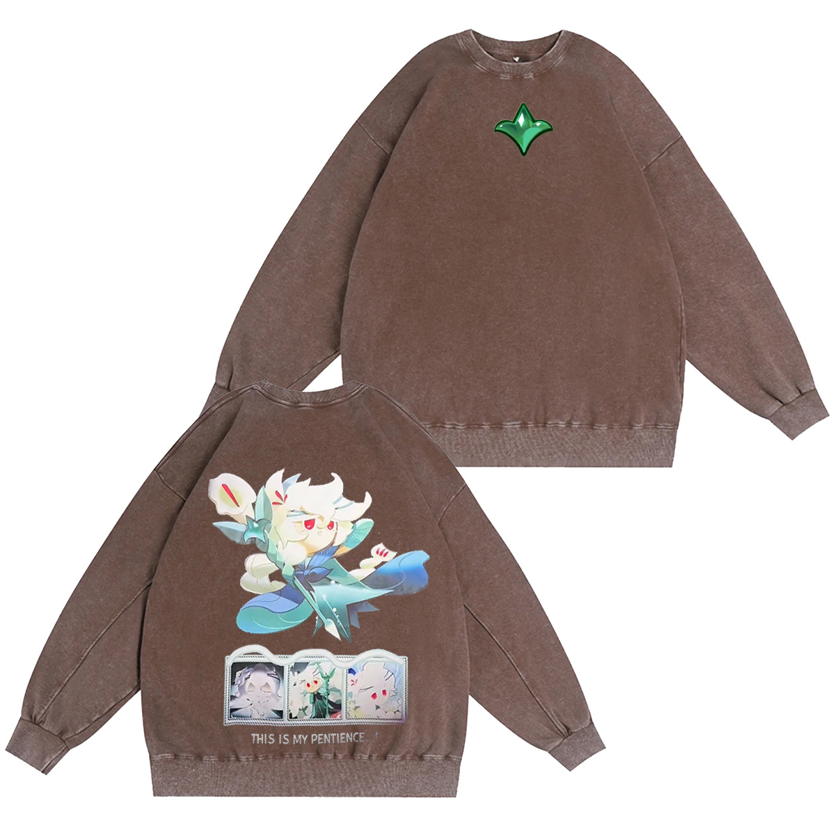 White Lily Cookie Cookie Run Oversized T-shirt/Crewneck/Hoodie