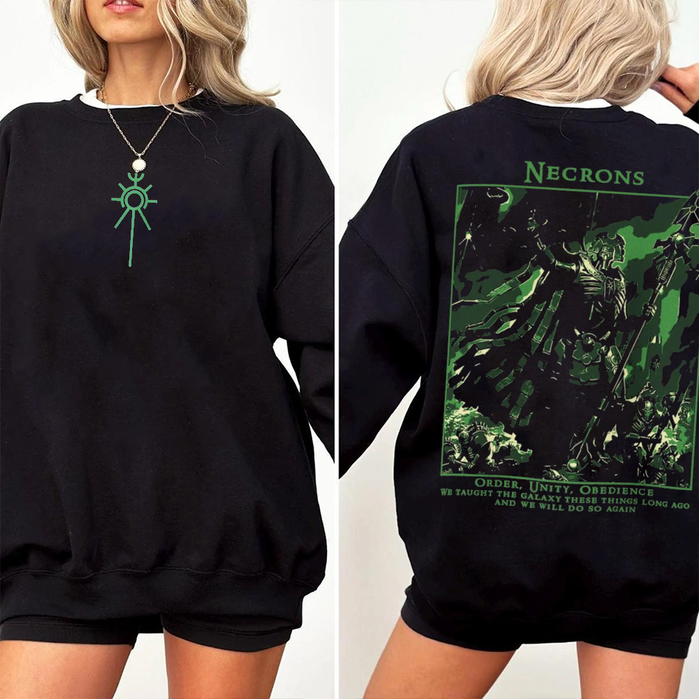 Necrons Warhammer 40K Oversized T-shirt/Crewneck/Hoodie