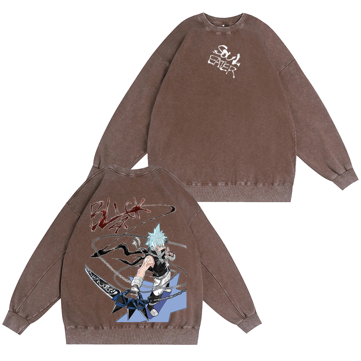 Soul Eate Black Star Oversized T-shirt/Crewneck/Hoodie