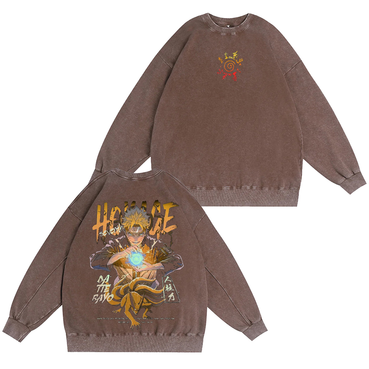 Naruto Uzumaki Naruto Oversized T-shirt/Crewneck/Hoodie