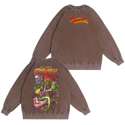 Street Fighter Oversized T-shirt/Crewneck/Hoodie