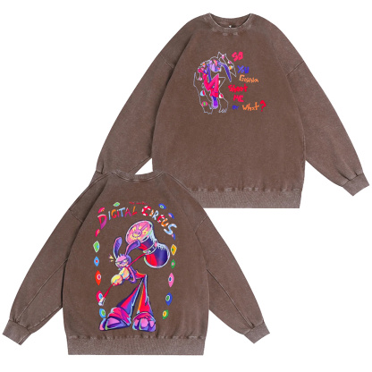 Jax The Amazing Digital Circus Oversized T-shirt/Crewneck/Hoodie