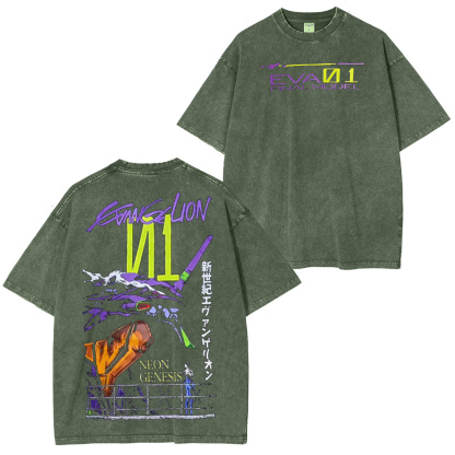 Neon Genesis Evangelion EVA 01 Oversized T-shirt/Crewneck/Hoodie