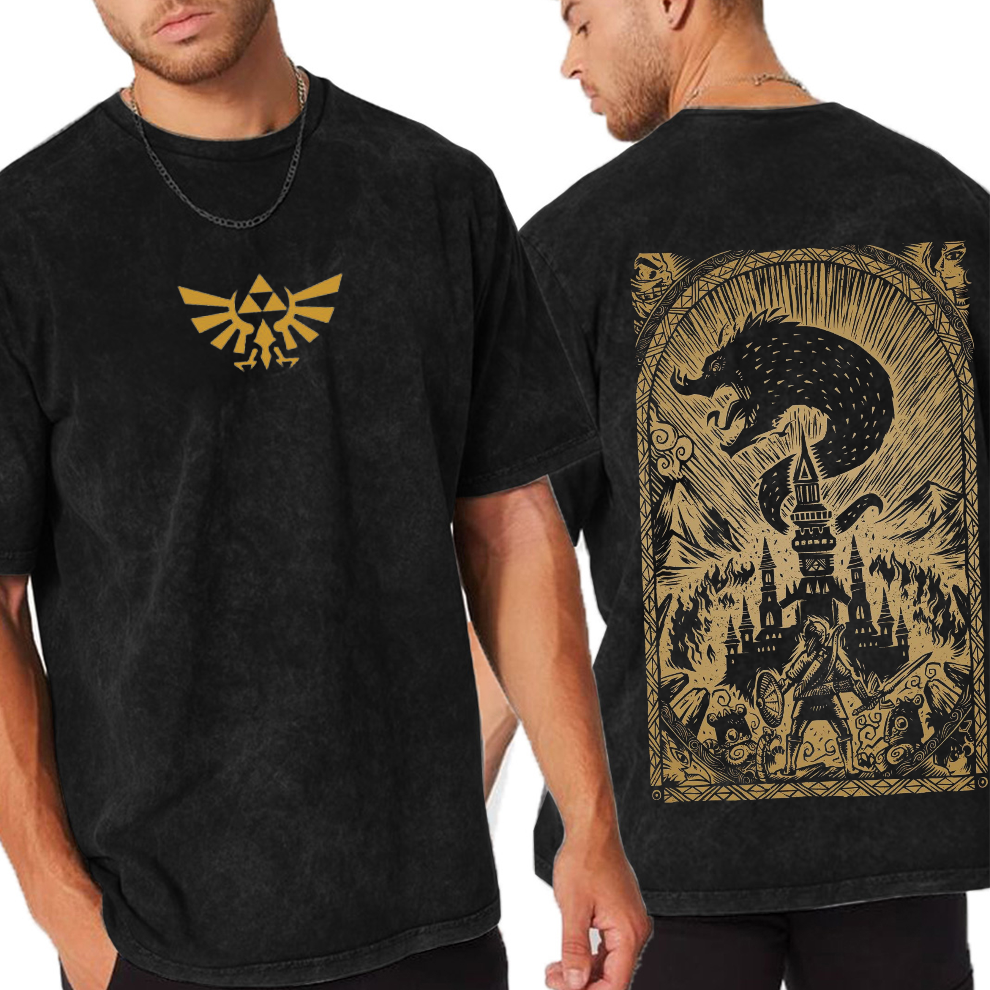 Rise of Hyrule Golden drip for the chosen hero T-Shirt