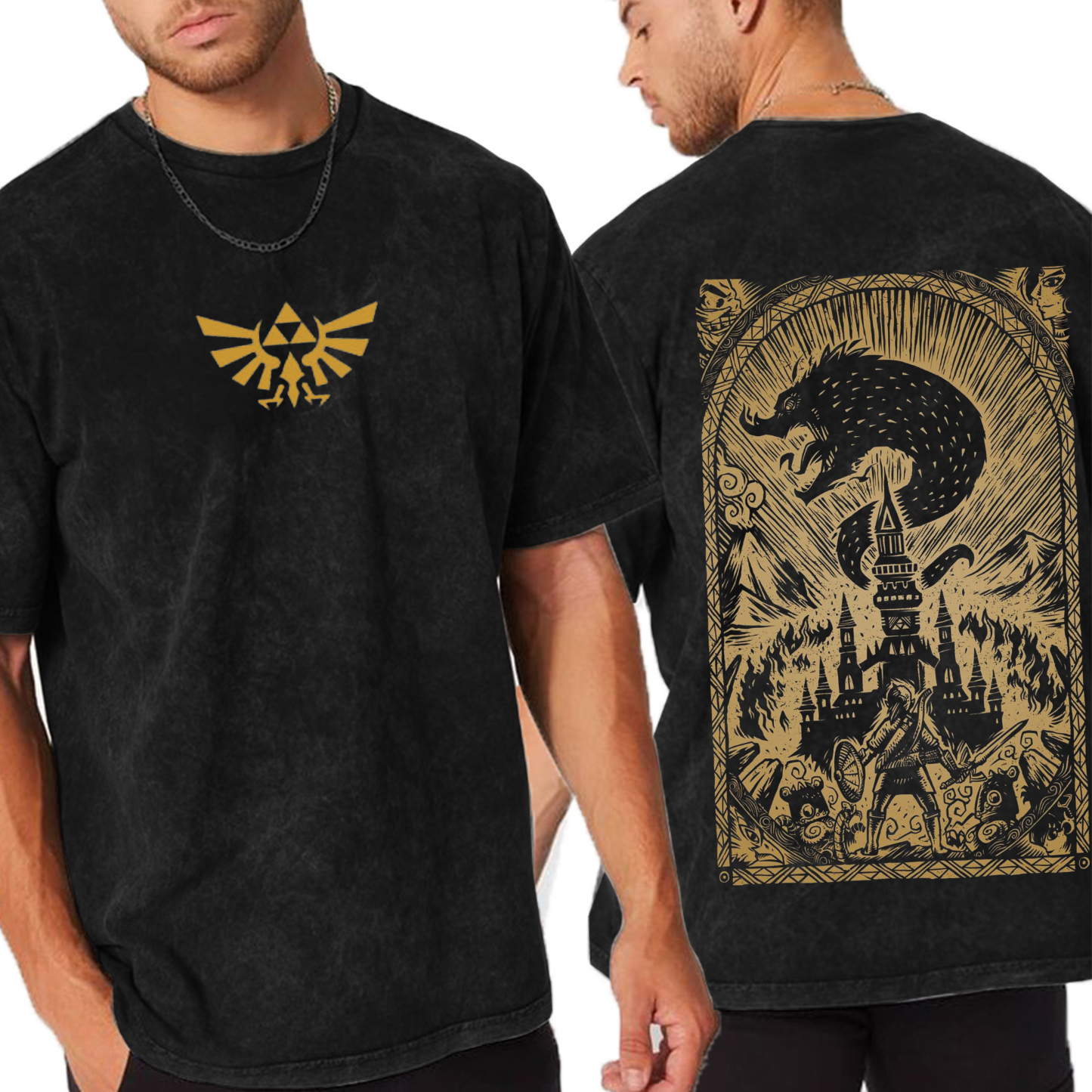 Rise of Hyrule Golden drip for the chosen hero T-Shirt