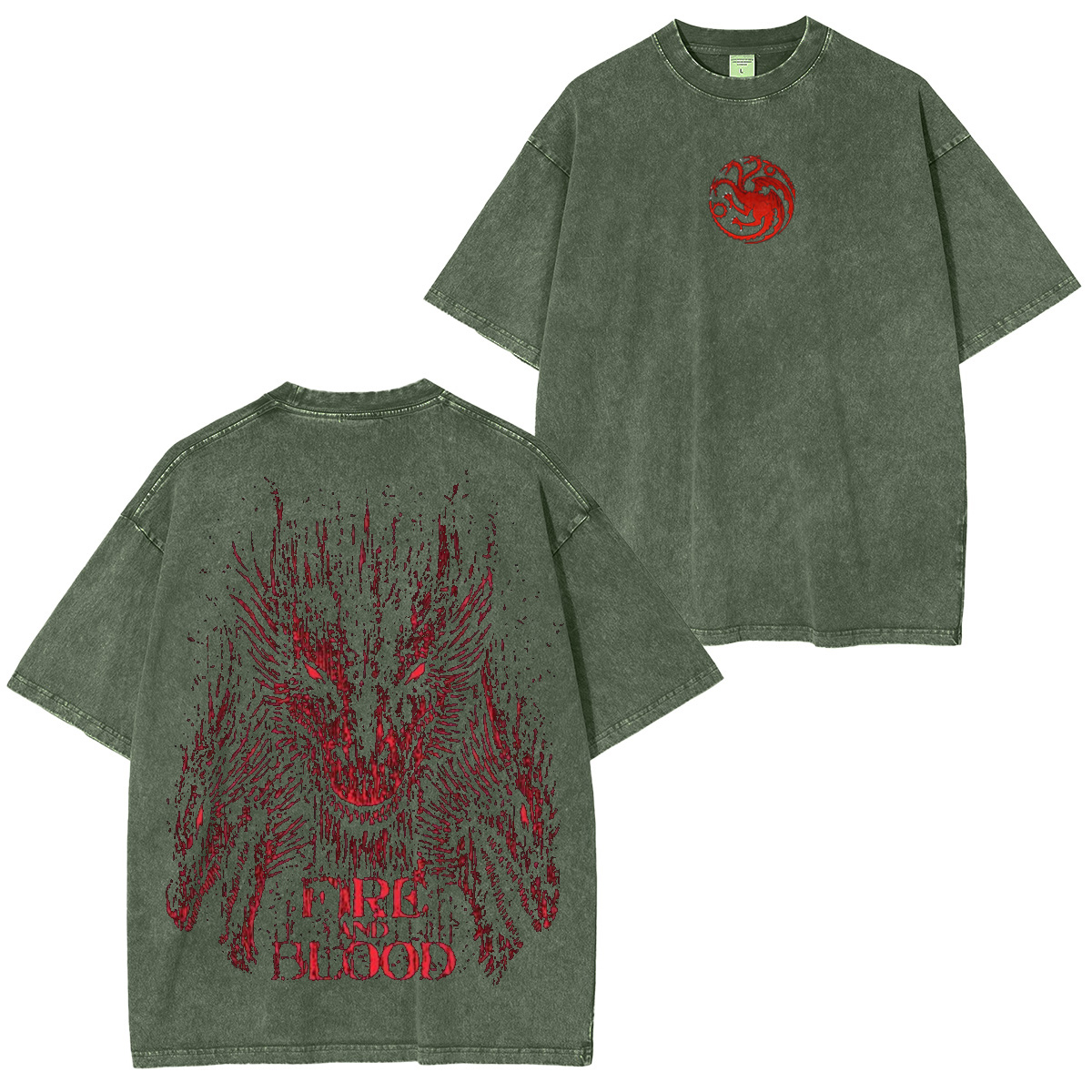 House Targaryen Oversized T-shirt/Crewneck/Hoodie