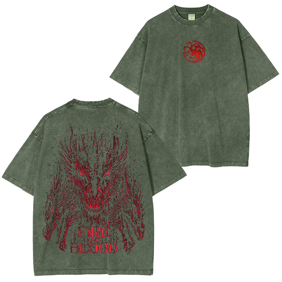 House Targaryen Oversized T-shirt/Crewneck/Hoodie