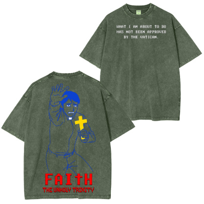 FAITH The Unholy Trinity Oversized T-shirt/Crewneck/Hoodie