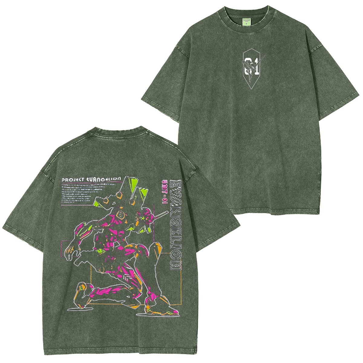 Neon Genesis Evangelion Oversized T-shirt/Crewneck/Hoodie
