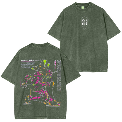 Neon Genesis Evangelion Oversized T-shirt/Crewneck/Hoodie