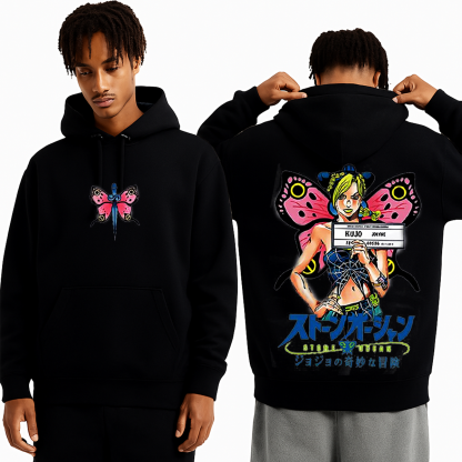 Hot Anime Jojo Bizarre Adventure Vintage Washed T-shirt/Crewneck/Hoodie