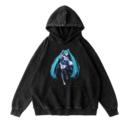 Hatsune Miku Vintage Washed T-shirt/Crewneck/Hoodie
